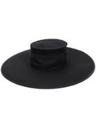 Marc Jacobs Large Boater Hat - Black