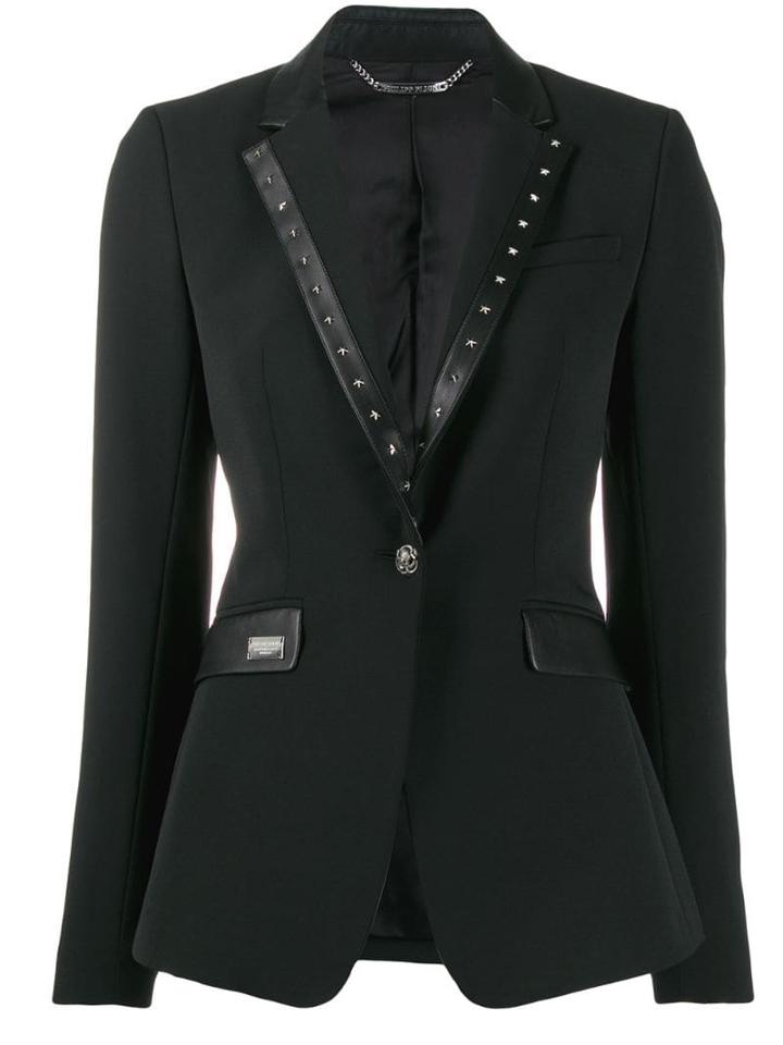 Philipp Plein Studded Blazer - Black