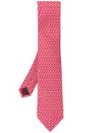 Salvatore Ferragamo Golf Club Print Tie - Red