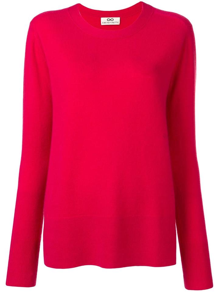 Sminfinity Side Slit Jumper - Pink