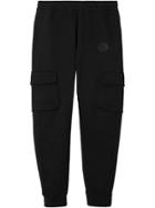 Burberry Pocket Detail Cotton Jersey Trackpants - Black