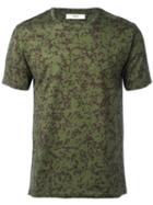 Bally Printed T-shirt, Men's, Size: 48, Green, Cotton