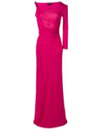 Dsquared2 Asymmetric Long Dress - Pink