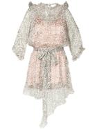 Alice Mccall Augustine Lurex Leopard Print Dress - Nude & Neutrals