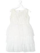 Shosho Bella - Tulle Dress - Kids - Polyester - 4 Yrs, White