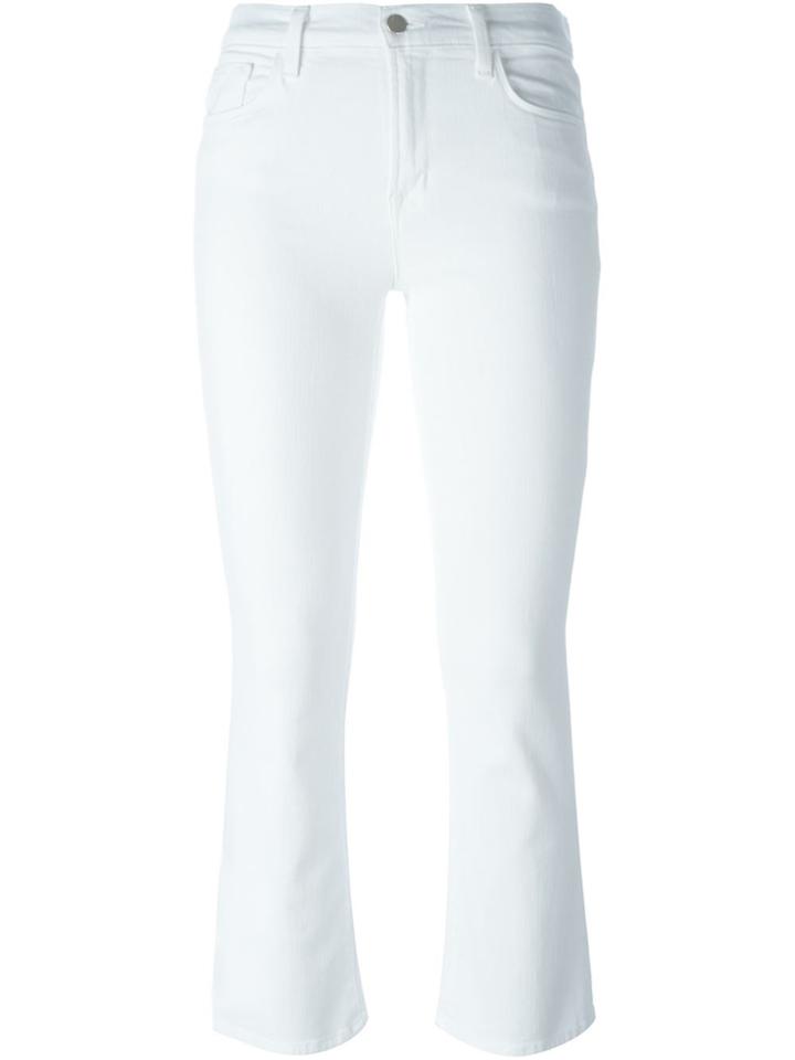 J Brand Skinny Fit Trousers - White