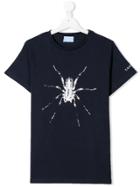 Lanvin Enfant Teen Tarantula Print T-shirt - Blue