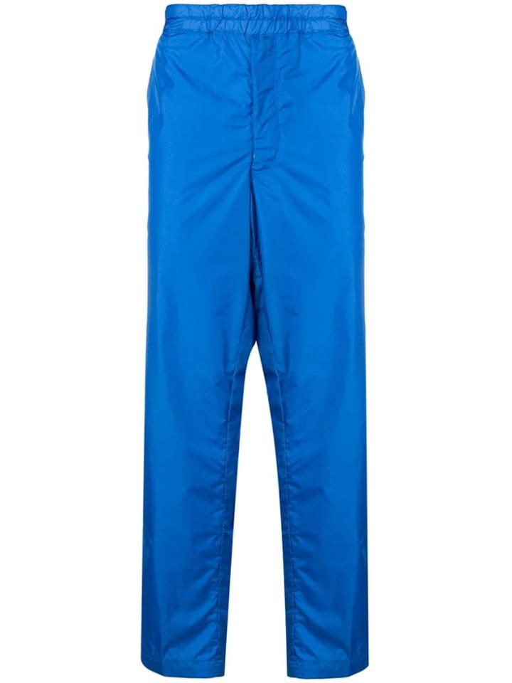 Comme Des Garçons Shirt Boys Side Panel Track Pants - Blue