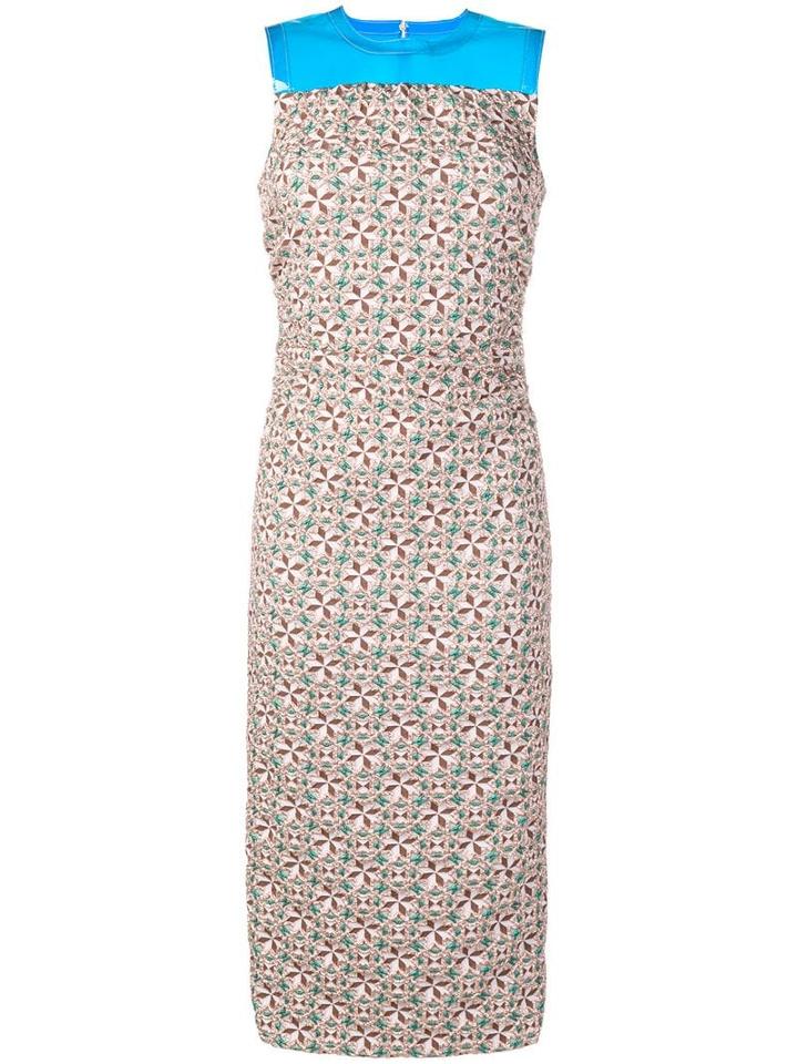 Nº21 Fitted Long Dress - Gold