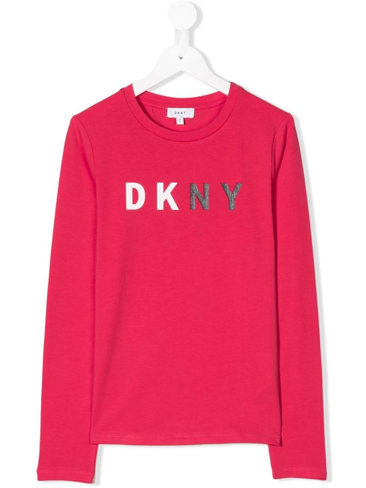 Dkny Kids Teen Long Sleeve T-shirt - Red