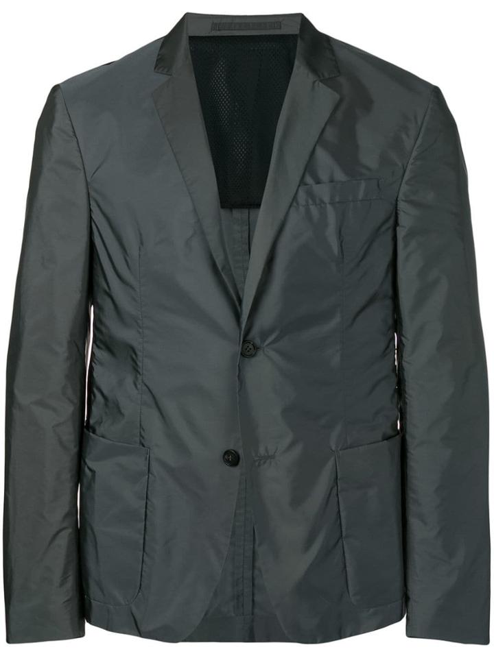 Prada Single-breasted Blazer - Grey