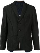 Ziggy Chen Raw Edge Blazer - Black