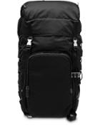 Prada Nylon Technical Fabric Backpack - Black