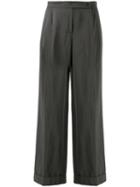 Lanvin Pre-owned 2006 Wide Leg Trousers - Grey