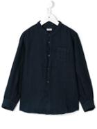 Il Gufo Grandad Collar Shirt, Boy's, Size: 6 Yrs, Blue