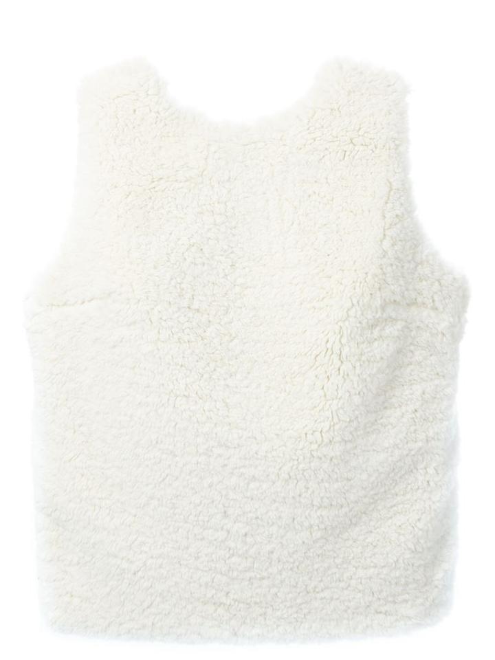 Opening Ceremony Faux Shearling Top