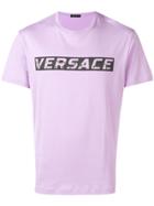 Versace Dark Pink Logo T-shirt