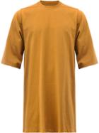 Rick Owens - Oversized T-shirt - Men - Cotton - S, Brown, Cotton