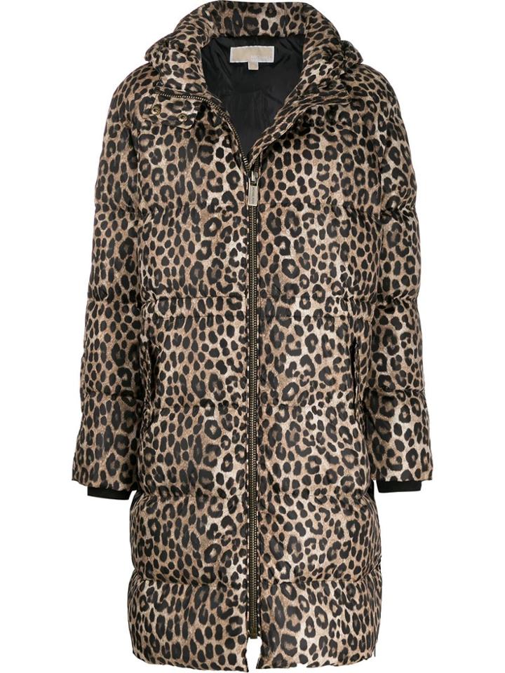 Michael Michael Kors Ciré Puffer Jacket - Brown