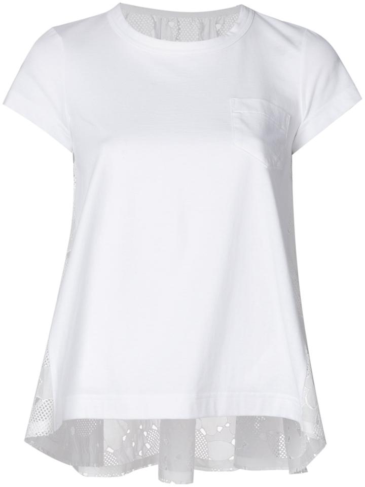 Sacai Chest Pocket T-shirt - White