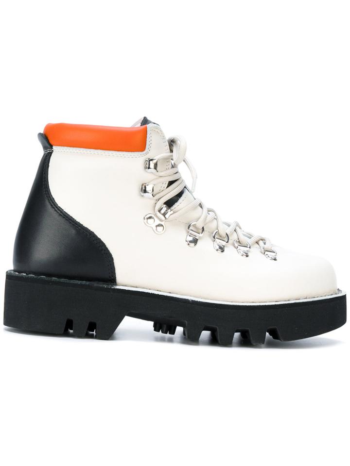 Sofie D'hoore Colour-block Boots - White