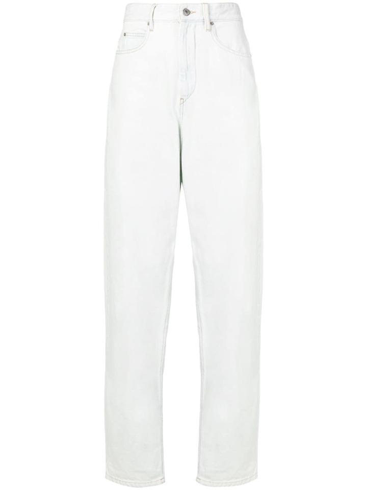 Isabel Marant Étoile Corsy Straight-cut Jeans - Blue