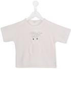 Il Gufo Embroidered Knit Top, Girl's, Size: 12 Yrs, White