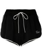 Off-white - Pajama Shorts - Women - Silk/acetate/viscose - S, Black, Silk/acetate/viscose