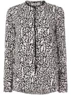 Dorothee Schumacher Collar Strap Abstract Shirt - Nude & Neutrals