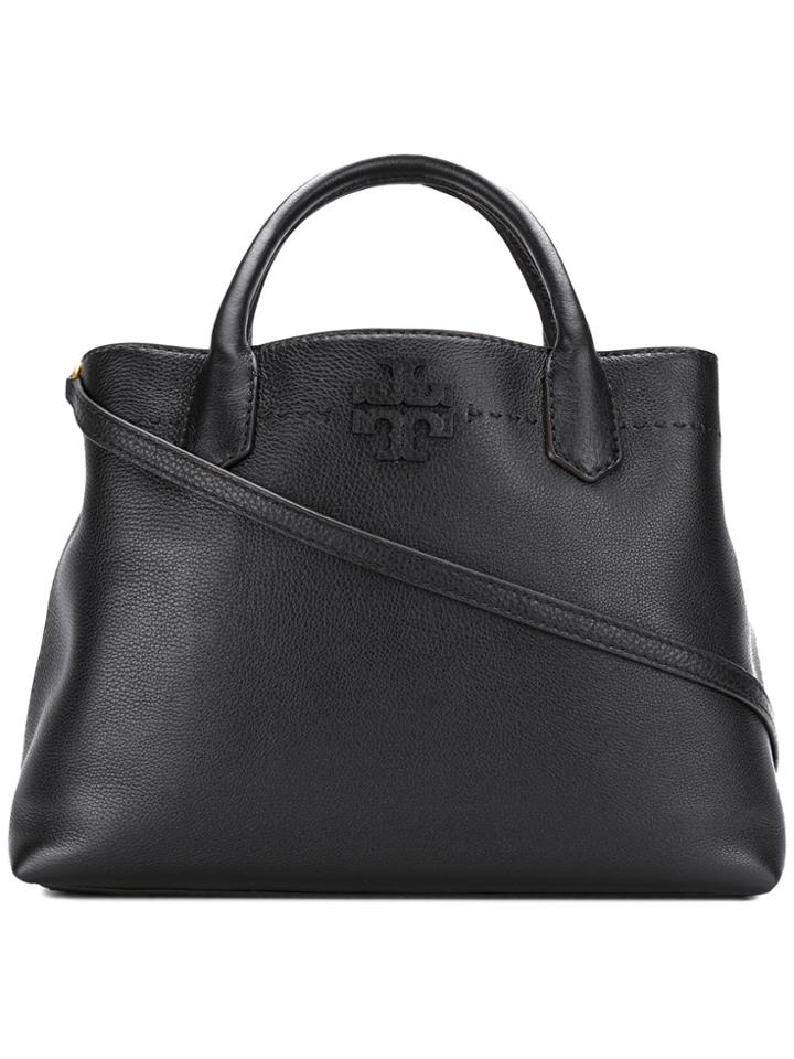 Tory Burch Mcgraw Triple Satchel - Black