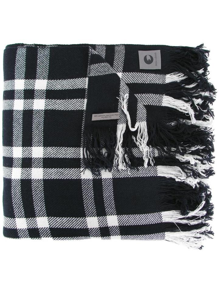 Denis Colomb 'nara' Scarf, Men's, Black, Cashmere