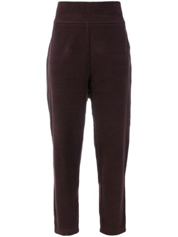 Romeo Gigli Pre-owned Cropped Trousers - Red