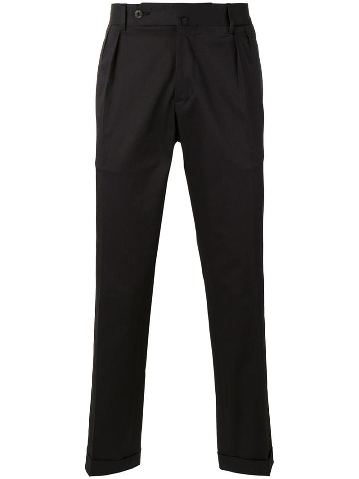 Briglia 1949 - Plain Pants - Men - Cotton/spandex/elastane - 46, Blue, Cotton/spandex/elastane