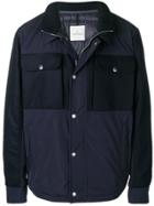 Moncler Panelled Jacket - Blue