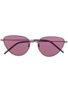 Saint Laurent Eyewear Cat-eye Frame Sunglasses - Pink