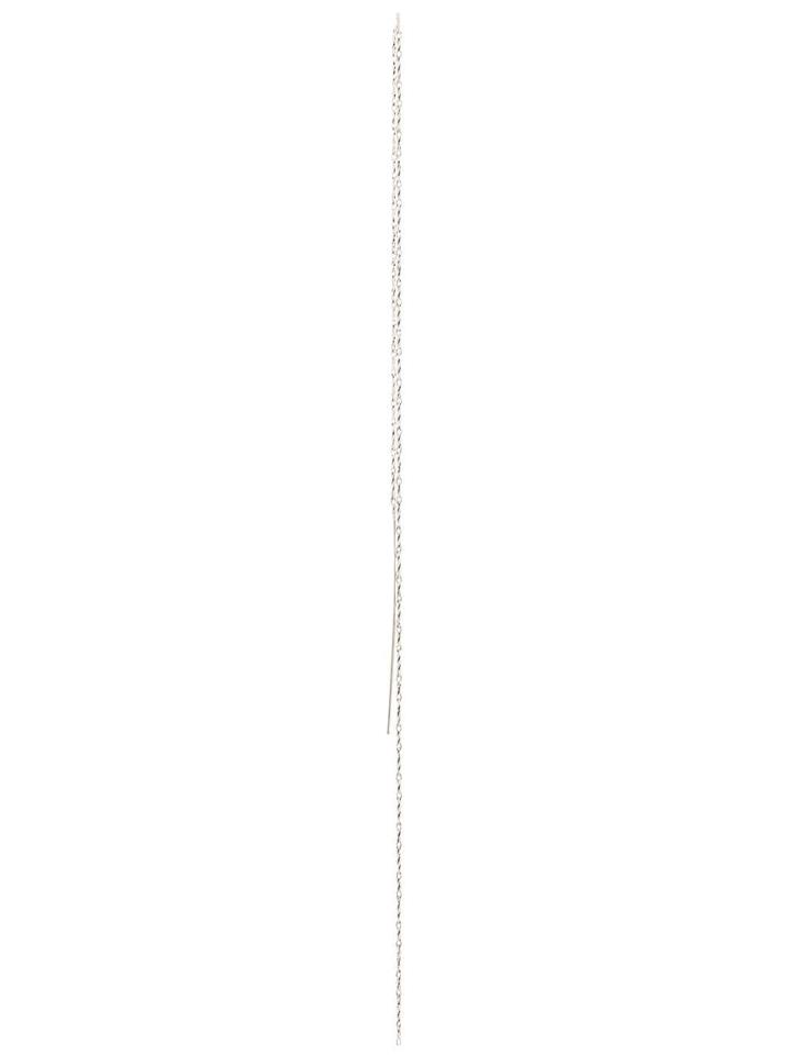 Xte Pull-through Chain Earring - Silver