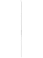 Xte Pull-through Chain Earring - Silver