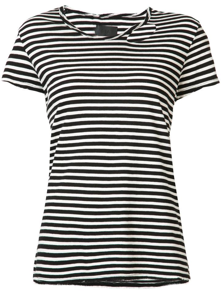 Rta - Nicola T-shirt - Women - Cotton - S, Black, Cotton