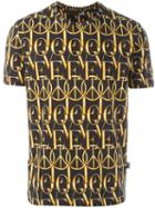 Love Moschino Logo Print T-shirt, Men's, Size: Large, Black, Cotton