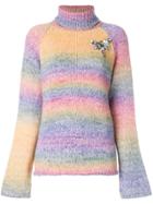 Giada Benincasa Dragonfly Embellished Jumper - Multicolour