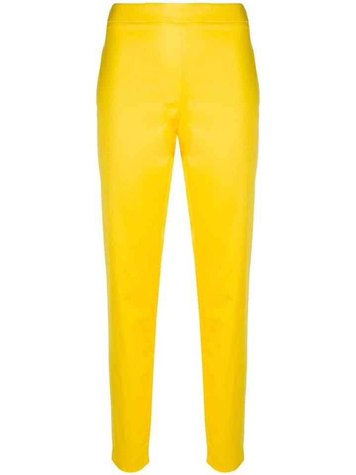 Moschino Slim-fit Trousers - Yellow