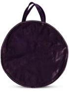 Guidi Round Shaped Shoulder Bag - Purple