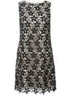 Alice+olivia Embroidered Floral Dress - Black