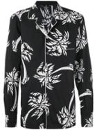 Dolce & Gabbana - Palm Print Shirt - Men - Cotton/silk - 40, Black, Cotton/silk