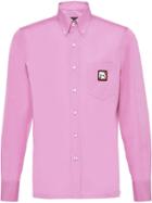 Prada Classic Poplin Shirt - Pink