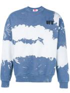 Used Future Bleached Sweatshirt - Blue
