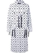 Ktz - Monogram Printed Coat - Unisex - Cotton - M, White, Cotton