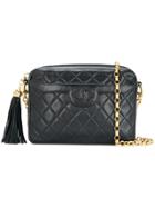 Chanel Vintage Cc Bijou Tassel Chain Bag - Black