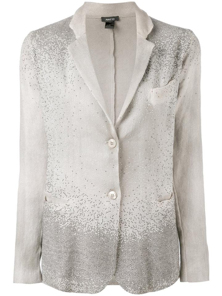 Corda Classic Blazer - Women - Cotton/linen/flax/polyamide/cashmere - S, Nude/neutrals, Cotton/linen/flax/polyamide/cashmere, Avant Toi