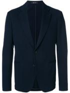 Giorgio Armani Deep V-neck Blazer - Blue